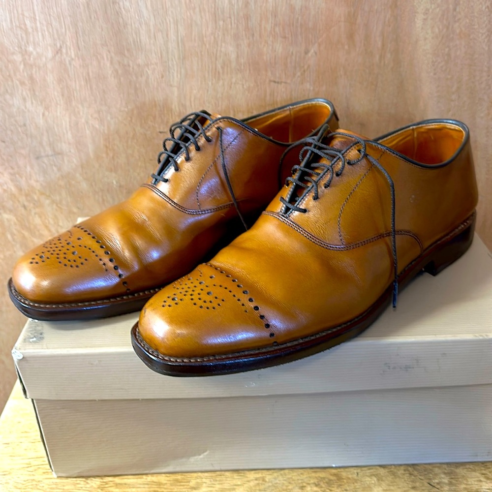Allen Edmonds “Dryden” size 9.5 dress/ casual shoes, fully reconditioned.